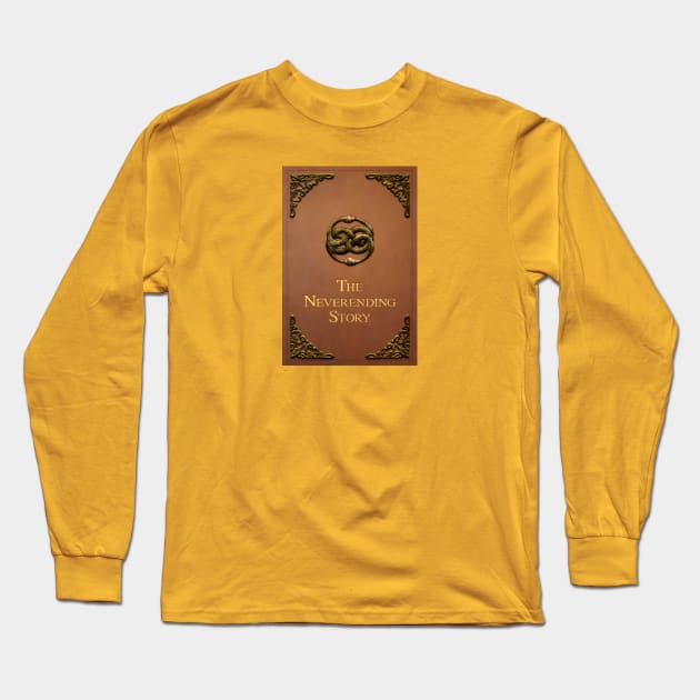 The Neverending Story Classic Book Cover Long Sleeve T-Shirt by The Neverending Story